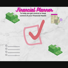 Load and play video in Gallery viewer, Financial Planner to help you with your financial planning. A Financial Journal.
